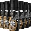 Axe Collision Leather & Cookies Bodyspray Deodorant - 6 X 150 Ml - Voordeelverpakking
