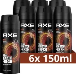 Axe Musk Bodyspray Deodorant - 6 X 150 Ml - Voordeelverpakking