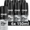 Axe Black Anti-transpirant Spray - 6 X 150 Ml - Voordeelverpakking