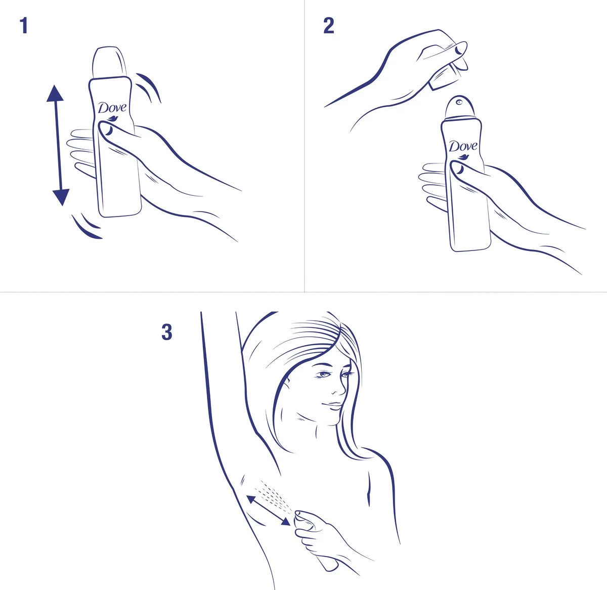 Dove Go Fresh Mix Anti-transpirant Deodorant Spray- 5 Stuks - Voordeelverpakking 6 Dove Go Fresh Mix Anti-transpirant Deodorant Spray- 5 Stuks - Voordeelverpakking - Afbeelding 6