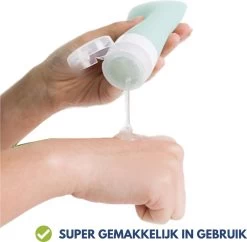 Pazzo Goods - Reisflesjes - Gratis Toilettasje - Reisflesjes Handbagage - Reisflacons - Reisflesjes 100 Ml - Siliconen - 4 Stuks - Duurzaam - Navulbaar 11 Pazzo Goods - Reisflesjes - Gratis Toilettasje - Reisflesjes Handbagage - Reisflacons - Reisflesjes 100 Ml - Siliconen - 4 Stuks - Duurzaam - Navulbaar -Lichaamsverzorging 1200x1175 4