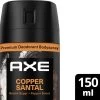 AXE Fine Fragrance Collection Copper Santal Premium Deodorant Bodyspray 150 Ml