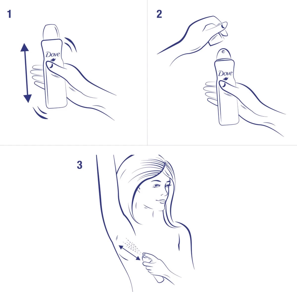 Dove Original Anti-transpirant Spray Vrouw - 6 X 150 Ml - Voordeelverpakking 4 Dove Original Anti-transpirant Spray Vrouw - 6 X 150 Ml - Voordeelverpakking - Afbeelding 4