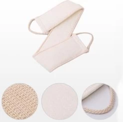 Loofah Massage Borstel - Massage Brush / Lichaamsborstel | Scrub Spons - Badspons - Douchespons - Rugmassage- | Sauna & Welness | Badborstel - Saunaborstel - Rugborstel - Huidborstel - Douche Borstel - Wasborstel - Beige 9 Loofah Massage Borstel - Massage Brush / Lichaamsborstel | Scrub Spons - Badspons - Douchespons - Rugmassage- | Sauna & Welness | Badborstel - Saunaborstel - Rugborstel - Huidborstel - Douche Borstel - Wasborstel - Beige -Lichaamsverzorging 1200x1189 3