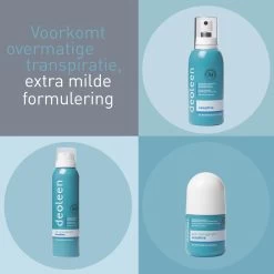 Deoleen Anti-transpirant - Pompspray Sensitive - Deodorant - 75 Ml -Lichaamsverzorging 1200x1200 1019