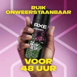 Axe Wild Fresh Bergamot & Pink Pepper Deodorant Bodyspray - 6 X 150 Ml - Voordeelverpakking -Lichaamsverzorging 1200x1200 1027
