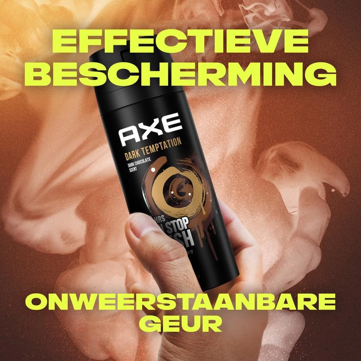 Axe Dark Temptation Bodyspray Deodorant - 4 X 150ml - Voordeelverpakking 3 Axe Dark Temptation Bodyspray Deodorant - 4 X 150ml - Voordeelverpakking - Afbeelding 3