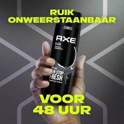 Axe Black Bodyspray Deodorant - 6 X 200 Ml - Voordeelverpakking 11 Axe Black Bodyspray Deodorant - 6 X 200 Ml - Voordeelverpakking -Lichaamsverzorging 1200x1200 1064