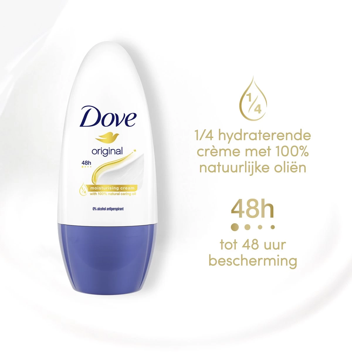 6x Dove Deodorant Roller Original 50 Ml 5 6x Dove Deodorant Roller Original 50 Ml - Afbeelding 5