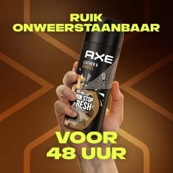 Axe Collision Leather & Cookies Bodyspray Deodorant - 6 X 150 Ml - Voordeelverpakking -Lichaamsverzorging 1200x1200 1073