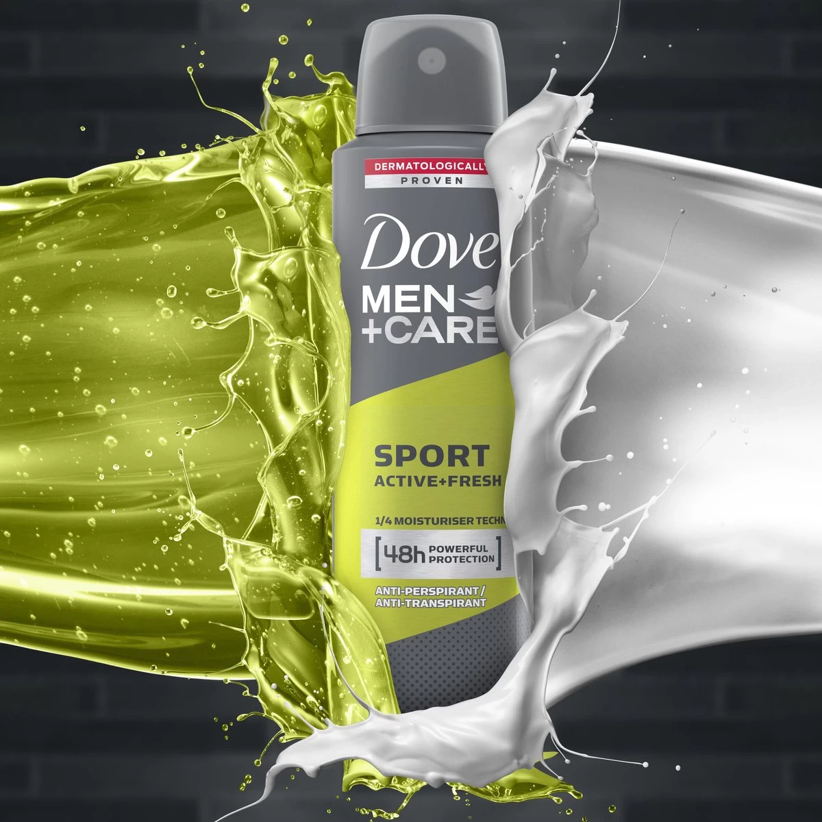Dove Men+Care Men+Care Sport Active+Fresh Anti-Transpirant Deodorant Spray - 6 X 150 Ml - Voordeelverpakking 3 Dove Men+Care Men+Care Sport Active+Fresh Anti-Transpirant Deodorant Spray - 6 X 150 Ml - Voordeelverpakking - Afbeelding 3