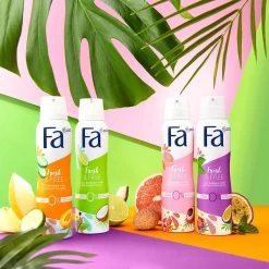 Fa Fresh & Free Mint & Passionfruit Deo Spray 6x 150 Ml - Grootverpakking 11 Fa Fresh & Free Mint & Passionfruit Deo Spray 6x 150 Ml - Grootverpakking -Lichaamsverzorging 1200x1200 1108
