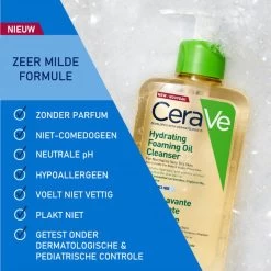 CeraVe - Hydrating Foaming Oil Cleanser - Voor Normale Tot Droge Huid - 236ml -Lichaamsverzorging 1200x1200 118