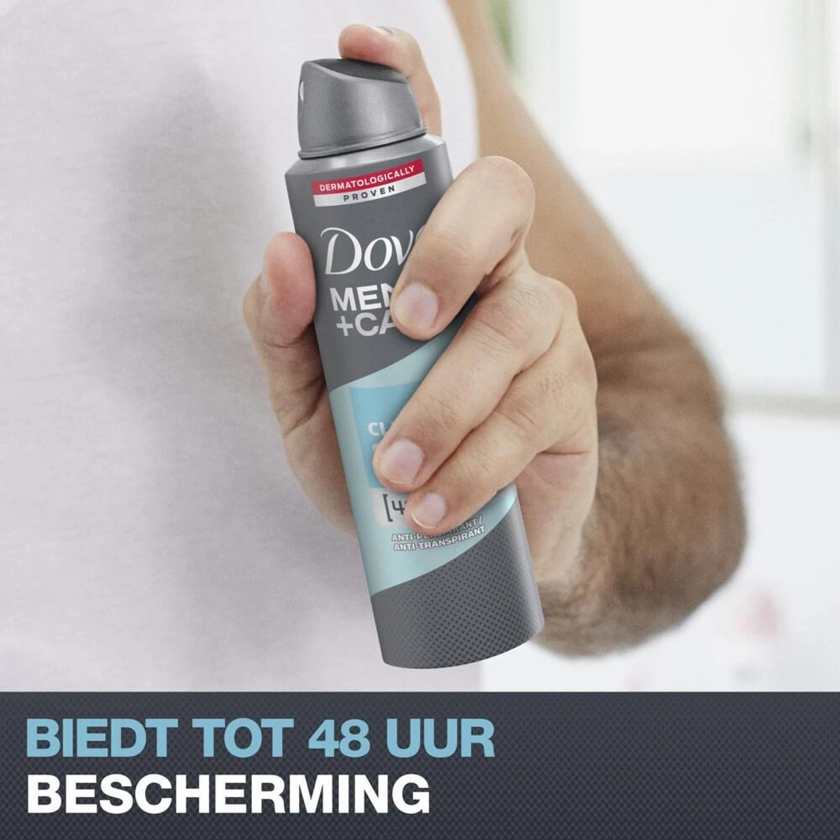 Dove Men+Care Clean Comfort Anti Transpirant Deodorant Spray - 6 X 150 Ml - Voordeelverpakking 6 Dove Men+Care Clean Comfort Anti Transpirant Deodorant Spray - 6 X 150 Ml - Voordeelverpakking - Afbeelding 6