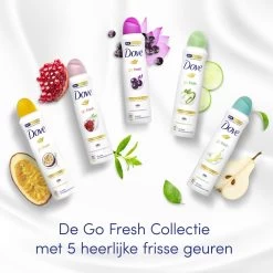 Dove Go Fresh Mix Anti-transpirant Deodorant Spray- 5 Stuks - Voordeelverpakking 18 Dove Go Fresh Mix Anti-transpirant Deodorant Spray- 5 Stuks - Voordeelverpakking -Lichaamsverzorging 1200x1200 1315