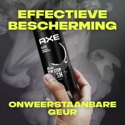 Axe Black Bodyspray Deodorant - 6 X 150 Ml - Voordeelverpakking 12 Axe Black Bodyspray Deodorant - 6 X 150 Ml - Voordeelverpakking -Lichaamsverzorging 1200x1200 1331