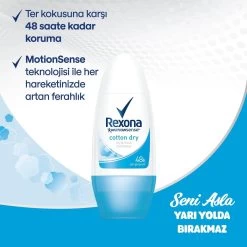 Rexona Dry Cotton Deodorant Roller - 6 X 50 Ml - Voordeelverpakking -Lichaamsverzorging 1200x1200 1349