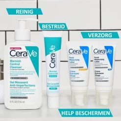 CeraVe Blemish Control Cleanser - 236ml - Gezichtsreiniger Voor Huid Met Neiging Tot Acne -Lichaamsverzorging 1200x1200 355