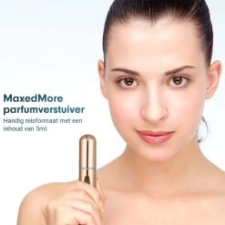 Merkloos Mini Parfum Flesje - Goud - Lipstick Formaat - Navulbare Parfum Verstuiver -Lichaamsverzorging 1200x1200 414