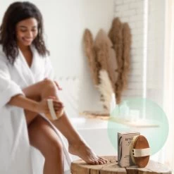 100% Vegan Lichaamsborstel - 0% Plastic - Dry Brushing Badborstel/Droogborstel/Doucheborstel/Huidborstel - Beukenhout -Lichaamsverzorging 1200x1200 421