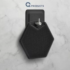 Badborstel - Siliconen Badborstel - Doucheborstel - Lichaamsborstel - Gezichtsborstel - Huidborstel - Scrub Handschoen - Massagespons - Massage Handschoen - Duurzaam - Exfoliërende Werking - Scrubben - Alle Huidtypen - Ergonomisch Handvat Met Zuignap -Lichaamsverzorging 1200x1200 436