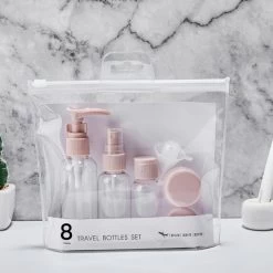 YONO Reisflesjes Set - Navulbare Reisflacons In Verschillende Maten Met Toilettas - Spray Flesjes En Cosmetica Potjes Voor Handbagage Vliegtuig -Lichaamsverzorging 1200x1200 488