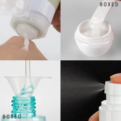 Boxed Reisflesjes Met Etui - Reisset - Verschillende Maten - Siliconen Navulbare Reisflacons - Reis Toilettas - Vliegtuig Handbagage -Lichaamsverzorging 1200x1200 501