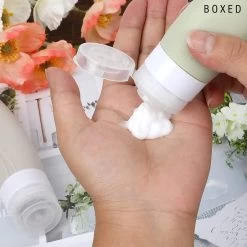 Boxed Reisflesjes Met Etui - Reisset - Verschillende Maten - Siliconen Navulbare Reisflacons - Reis Toilettas - Vliegtuig Handbagage -Lichaamsverzorging 1200x1200 502