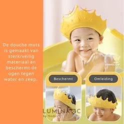 Baby Douchemuts - Baby Douche Kapje - Douchekapje Kind - Baby Douche Hoed - Badmuts Kinderen - Baby Douche Cap - Badmuts Kind - Shower Cap - Douche Muts | Luminatic® | Geel 10 Baby Douchemuts - Baby Douche Kapje - Douchekapje Kind - Baby Douche Hoed - Badmuts Kinderen - Baby Douche Cap - Badmuts Kind - Shower Cap - Douche Muts | Luminatic® | Geel -Lichaamsverzorging 1200x1200 522