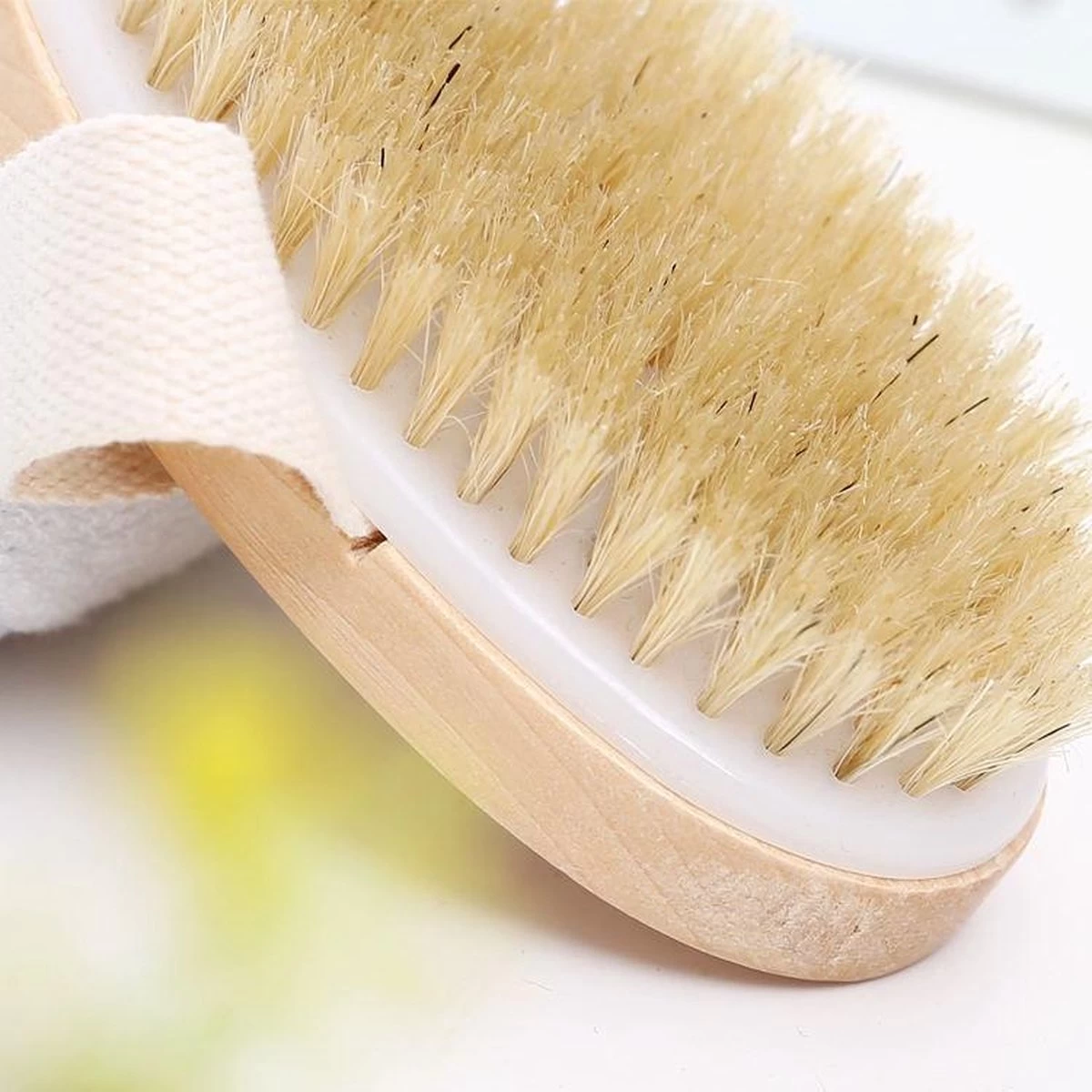 Merkloos Dry Brushing Huidborstel - Anti Cellulitis Borstel - Droog Borstelen 2 Merkloos Dry Brushing Huidborstel - Anti Cellulitis Borstel - Droog Borstelen - Afbeelding 2
