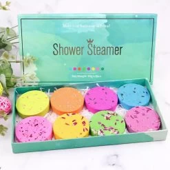 Shower Steamer - Bruisballen Voor Douche - 8 Verschillende Geuren - Verjaardag Cadeau - Stoom Tabletten - Aromatherapie - Organisch - ECO Friendly - Voor Haar -Lichaamsverzorging 1200x1200 568