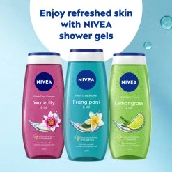 NIVEA Frangipani & Oil Douchegel - 6 X 250 Ml - Voordeelverpakking -Lichaamsverzorging 1200x1200 595