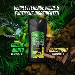 Axe Green Mojito & Cedarwood Douchegel - 6 X 250 Ml - Voordeelverpakking -Lichaamsverzorging 1200x1200 599