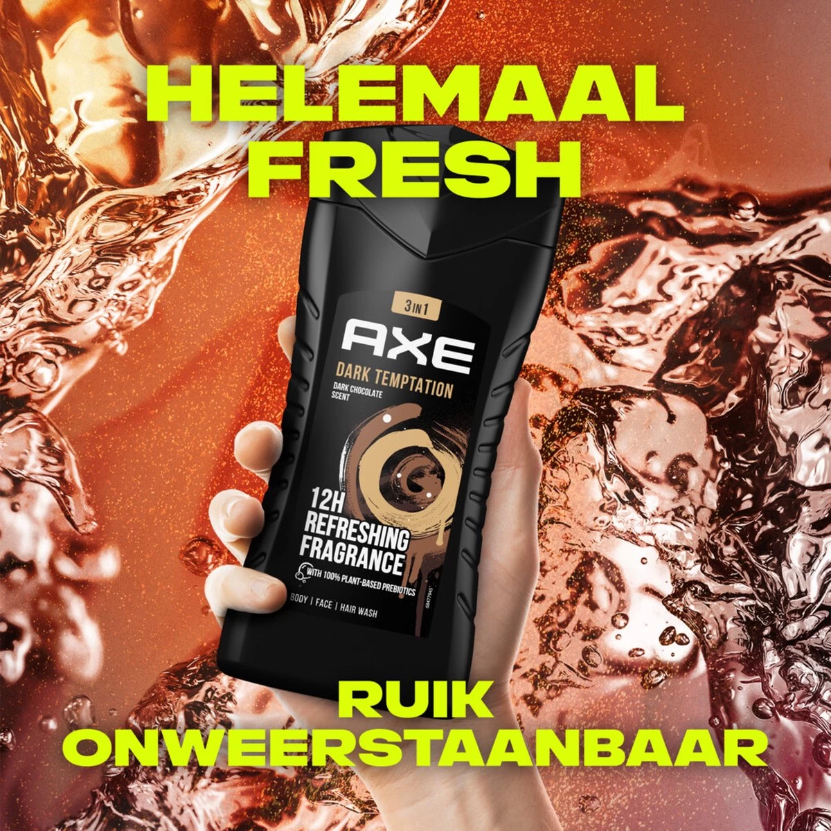 Axe Dark Temptation 3-in-1 Douchegel - 6 X 250 Ml - Voordeelverpakking 4 Axe Dark Temptation 3-in-1 Douchegel - 6 X 250 Ml - Voordeelverpakking - Afbeelding 4