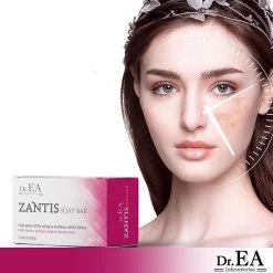 Dr EA Laboratories | Zantis | Medische Zeep Voor Gezicht En Lichaam | Voor Acne En Schimmelinfecties | Handzeep | Zwavel | Salicylzuur | Glycolzuur | Geel | Blok | 80 GR -Lichaamsverzorging 1200x1200 897