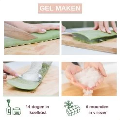 Dr. Green® 1x- Aloë Vera Blad - MAAK GEL IN 3 MINUTEN - 100% Puur - Biologisch -Lichaamsverzorging 1200x1200 93