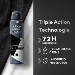 Dove Men+Care Advanced Invisible Dry Anti-Transpirant Deodorant Spray - 6 X 150 Ml - Voordeelverpakking 10 Dove Men+Care Advanced Invisible Dry Anti-Transpirant Deodorant Spray - 6 X 150 Ml - Voordeelverpakking -Lichaamsverzorging 1200x1200 993
