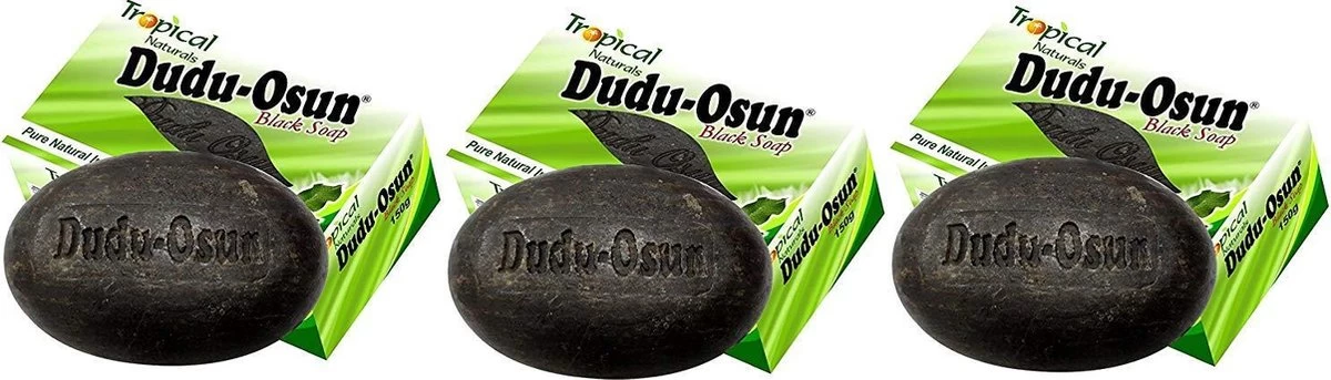Dudu Osun Pure Organic African Black Soap 150g(Pack Of 3) - Effective For Acne Treatment, Eczema, Dry Skin, Scar Removal, Dandruff, Pimples Mark Removal, Anti-fungal Face & Body Wash 1 Dudu Osun Pure Organic African Black Soap 150g(Pack Of 3) - Effective For Acne Treatment, Eczema, Dry Skin, Scar Removal, Dandruff, Pimples Mark Removal, Anti-fungal Face & Body Wash