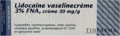 Verdovende Creme Lidocaine- Vaseline 3% - 30 Gram