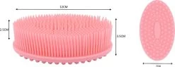 Blubs® – Handborstel – Babyborstel – Badborstel – Doucheborstel – Massage – Siliconen – Wasborstel – Dry Brush – Lichaamsborstel – Scrubborstel – Huidborstel – Roze -Lichaamsverzorging 1200x463