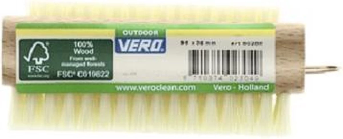 Vero Nagelborstel Dubbel - FSC Hout 7 Vero Nagelborstel Dubbel - FSC Hout - Afbeelding 7