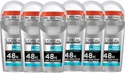 L’Oréal Paris Men Expert Fresh Extreme Deodorant Roller - 6 X 50ml