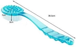 Merkloos Bad Borstel Met Lange Steel En Scrubber - Huid Massage Douche Borstel - Body Borstel Voor Rug Peeling - Badkamer Accessoires -Lichaamsverzorging 1200x746