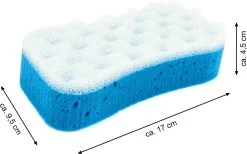 Martini Massagespons- Groot - Voordeelset 3 Stuks - 3 Verschillende Kleuren - Afmeting: 17 Cm X 9,5 Cm X 4,5 Cm. -Lichaamsverzorging 1200x749