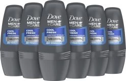 Dove Men+Care Cool Fresh Deodorant Roller - 6 X 50ml - Voordeelverpakking