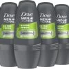 Dove Men+Care Extra Fresh Anti-Transpirant Deodorant Roller - 6 X 50 Ml - Voordeelverpakking