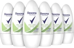 Rexona Aloe Vera Deodorant Roller - 6 X 50 Ml - Voordeelverpakking