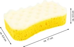 Martini Massagespons- Groot - Voordeelset 3 Stuks - 3 Verschillende Kleuren - Afmeting: 17 Cm X 9,5 Cm X 4,5 Cm. -Lichaamsverzorging 1200x775