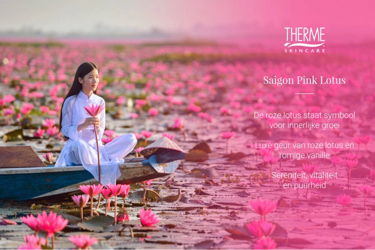 Therme Body Butter Saigon Pink Lotus 225 Gr 2 Therme Body Butter Saigon Pink Lotus 225 Gr - Afbeelding 2