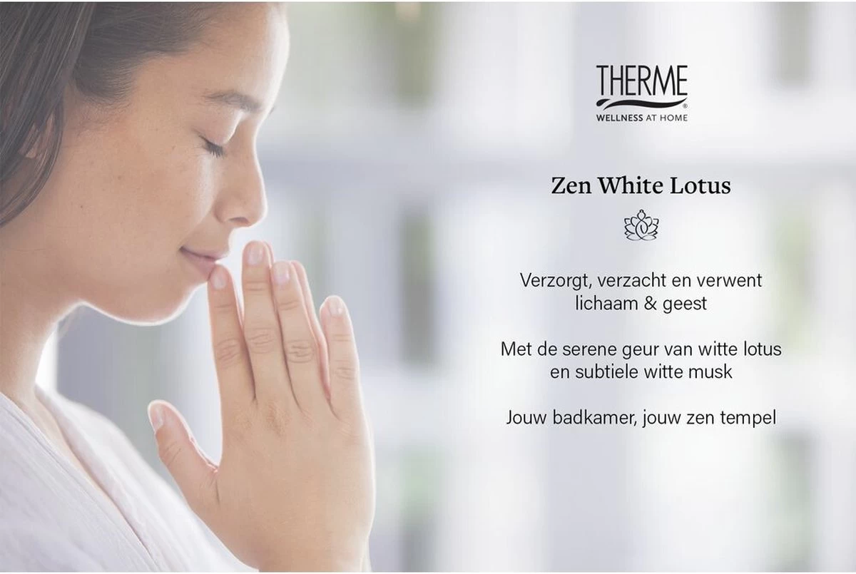 Therme Bodylotion Zen White Lotus 250 Ml 2 Therme Bodylotion Zen White Lotus 250 Ml - Afbeelding 2